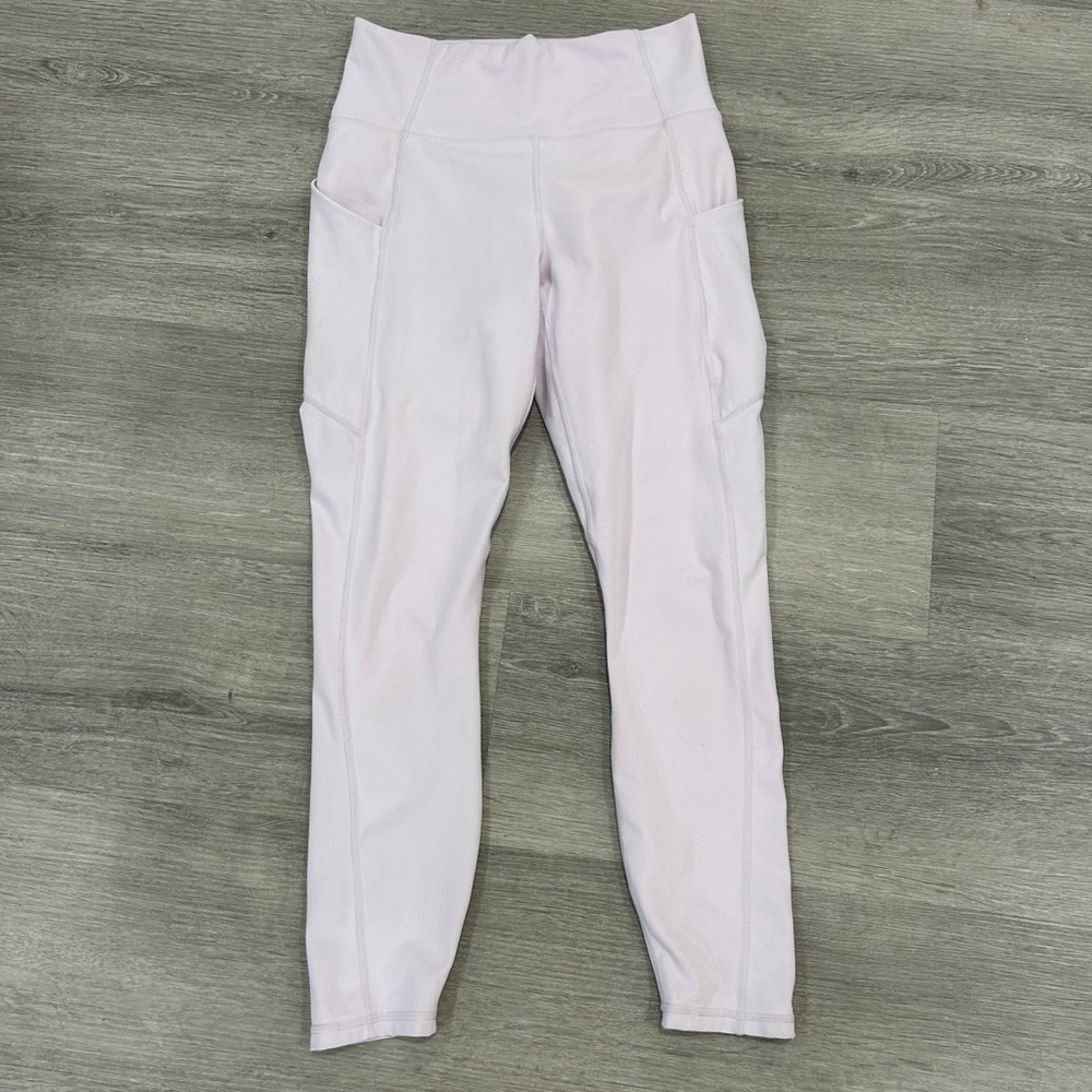 Fabletics Light Pink High-Waisted Leggings